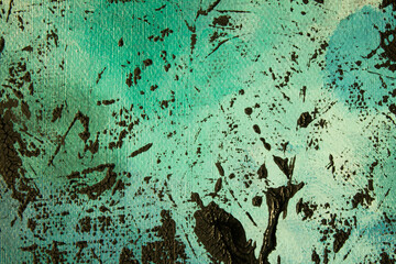 Painting abstract autumn. Background, texture.