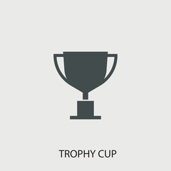 trophy vector icon illustration sign 