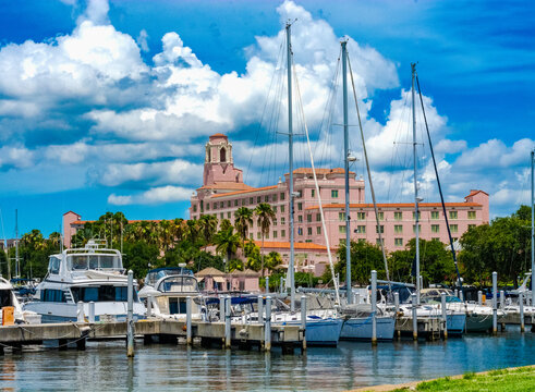 Marina in St Petersburg Florida