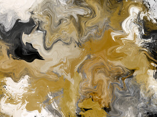 brown tones abstract liquid painting background for display
