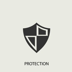 shield vector icon illustration sign 