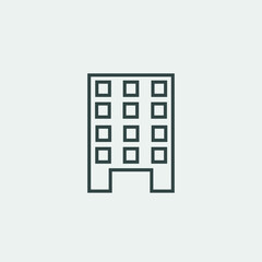 buildings vector icon illustration sign