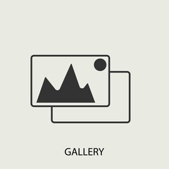 photo vector icon illustration sign