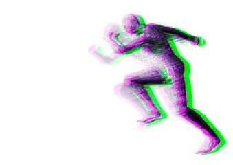 競争する人々のイラスト