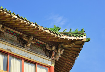 Fototapeta na wymiar chinese temple architecture