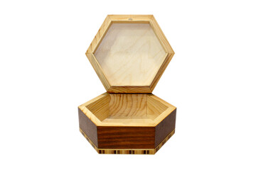 vintage wooden jewelry box