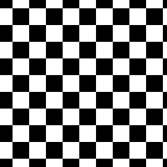 Seamless pattern with squares ornament. Quadrangles blocks tessellation image. Repeated checks ornamental background. Mosaic motif. Checkered floor. Flooring wallpaper. Digital paper. Vector art.
