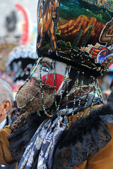 Festival of Huehuenches and Chinelos in Mexico City