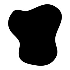 blobs organic irregular shapes vector