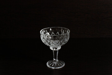 crystal vase for food