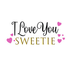 Happy Valentine s day greeting card- love day vector cards or posters. Vector illustration