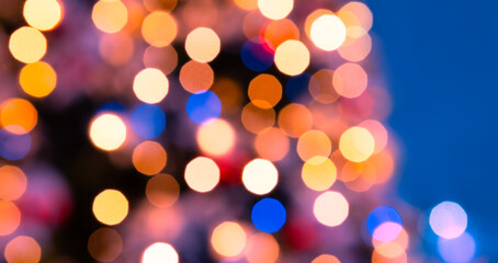 abstract christmas lights