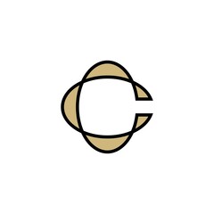 Creative letter C logo design illustration vector template