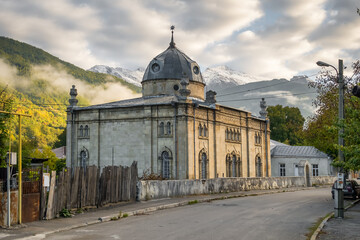 Old Jewish synagogue in Oni village, Racha region, Georgia.