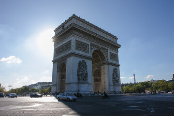Fototapeta na wymiar パリのエトワール凱旋門 