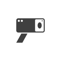 Security camera vector icon