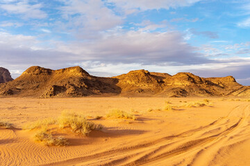 Fototapeta na wymiar Wadi Rum desert