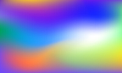 multicolor gradient blurred background with white, green, purple, pink and orange color combination