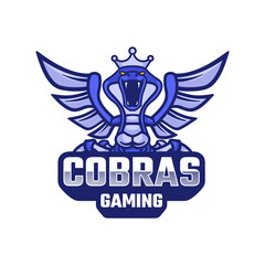 Illustration vector graphic of Cobras Gaming, good for logo design