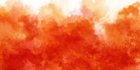 Abstract watercolor background with watercolor. brush watercolour orange stroke color spot blotch watercolors vector illustration. Orange and Yellow Colorful Watercolor Background.