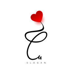 Hand drawn lettering,  love theme. Vector illustration, paint with brush. Isolated phrase on white background.