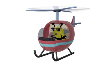 Bee and Helicopter