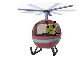 Bee and Helicopter