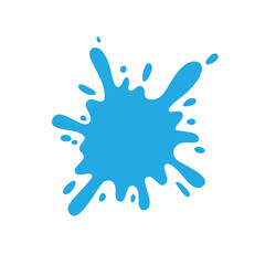 splashing water drop vector For decorating Songkran festival posters.