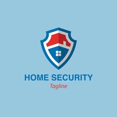 shield and house logo concept design. suitable for security system, real estate, property business, home security, and others. design inspiration