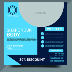 Corporate Business Social Media Post Template