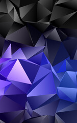 Obraz premium Abstract Low-Poly background. triangulated texture. Design 3d. Polygonal geometrical pattern. Triangular modern style