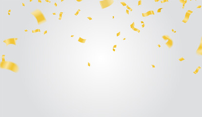 Vector illustration confetti concept design template holiday Happy Day, background Celebration