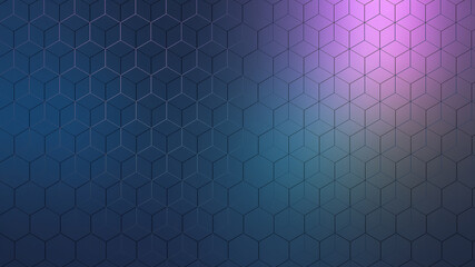 Blue Metal Background