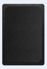 restaurant leather black menu paper 