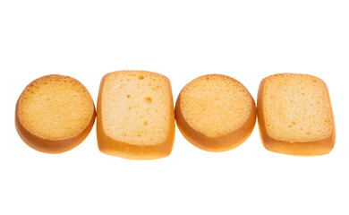 toasted isolated