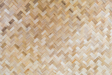 Bamboo weaving texture background, natural material, bamboo wood background