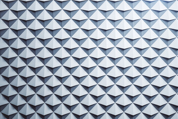 Abstract gray triangular texture. Technology and geometry concept. 3D Rendering.