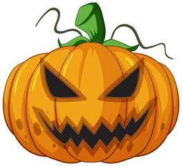 Halloween pumpkin Jack o'lantern
