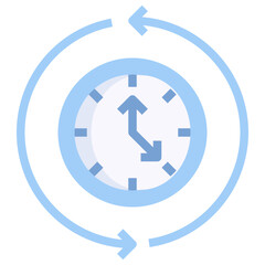 QUEUE flat icon,linear,outline,graphic,illustration