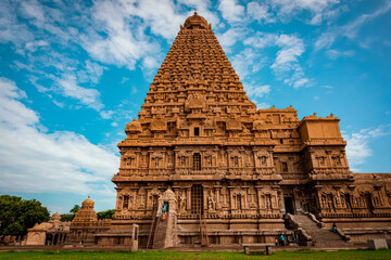 Tanjore Big Temple or Brihadeshwara Temple was built by King Raja Raja Cholan in Thanjavur, Tamil Nadu. It is the very oldest & tallest temple in India. This temple listed in UNESCO's Heritage Sites