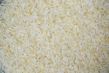 Buckwheat, background, top view. Food and products.