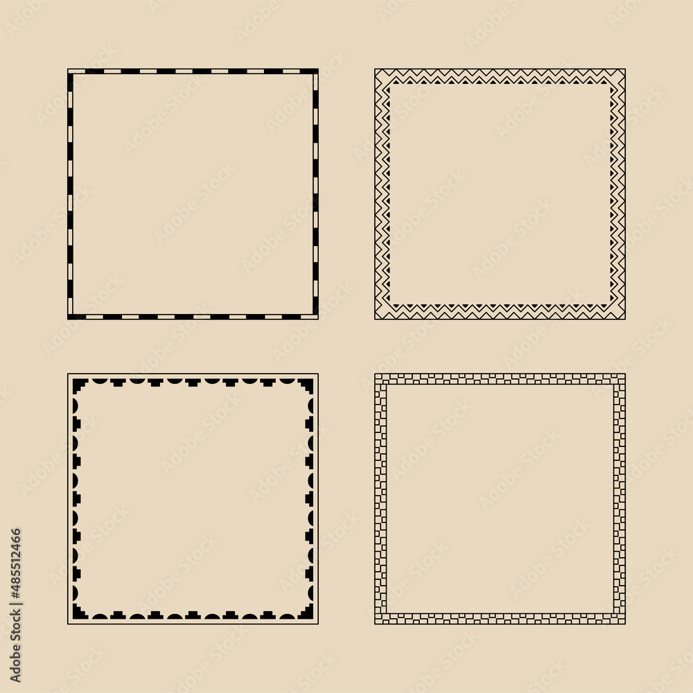 Aufkleber vector logo design template - abstract vintage badge and emblem with copy space for text, simple min