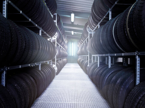 New tires for sale at store