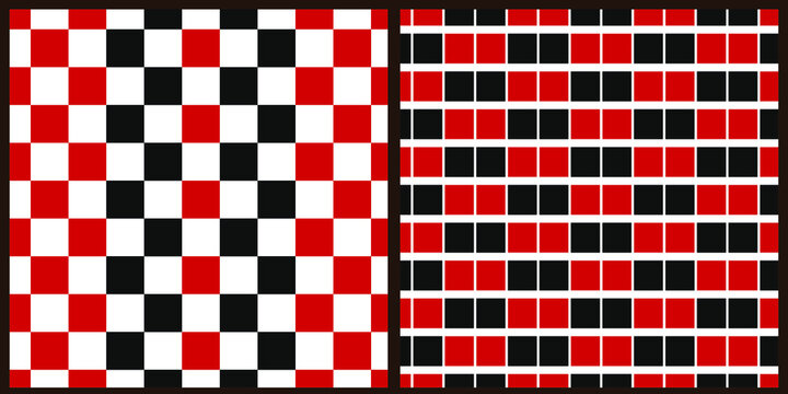 Red Checkered
