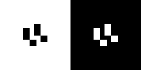 Unique and attractive LL initials logo design