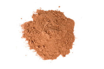 cocoa powder isolated