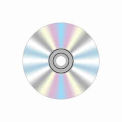 Back view of Cassette CD DVD