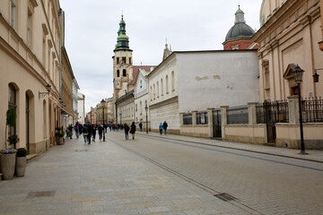 Obraz premium old town square