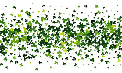 Happy Saint Patrick's day green background