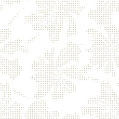 Floral Seamless Pattern with dotted textures